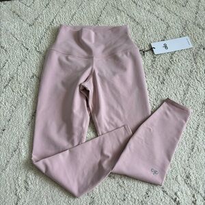 ALO Yoga High-Waist Leggings in Dusty Pink
